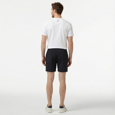  Nautica Erkek Siyah Classic Fit Şort