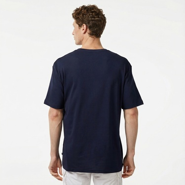  Nautica Erkek Lacivert Oversize T-Shirt