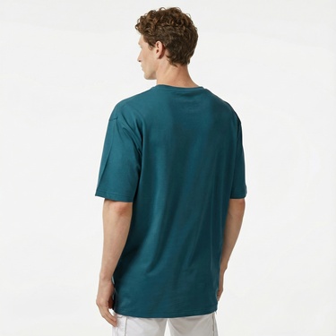  Nautica Erkek Yeşil Oversize T-Shirt