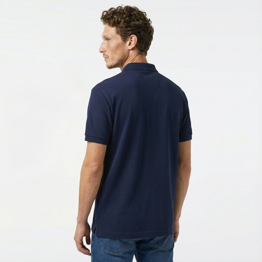  Nautica Erkek Lacivert Classic Fit Kısa Kollu Polo Yaka T-Shirt