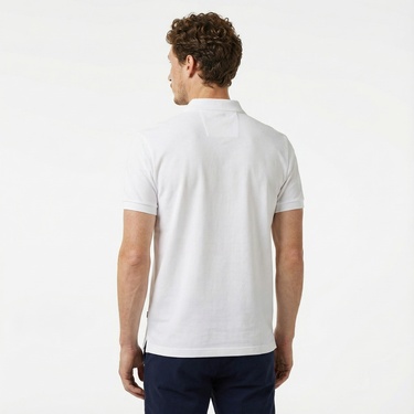  Nautica Erkek Beyaz Classic Fit Kısa Kollu Polo Yaka T-Shirt