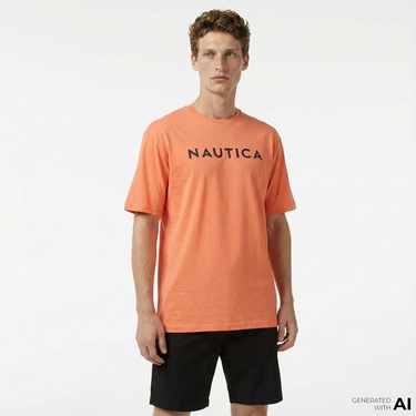  Nautica Erkek Siyah Bermuda