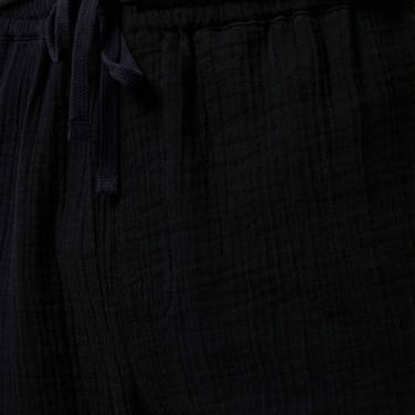  Nautica Erkek Siyah Bermuda