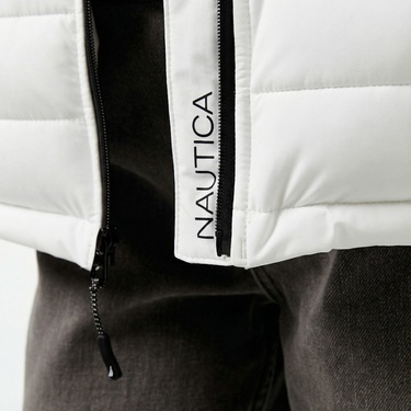  Nautica Kadın Beyaz Mont