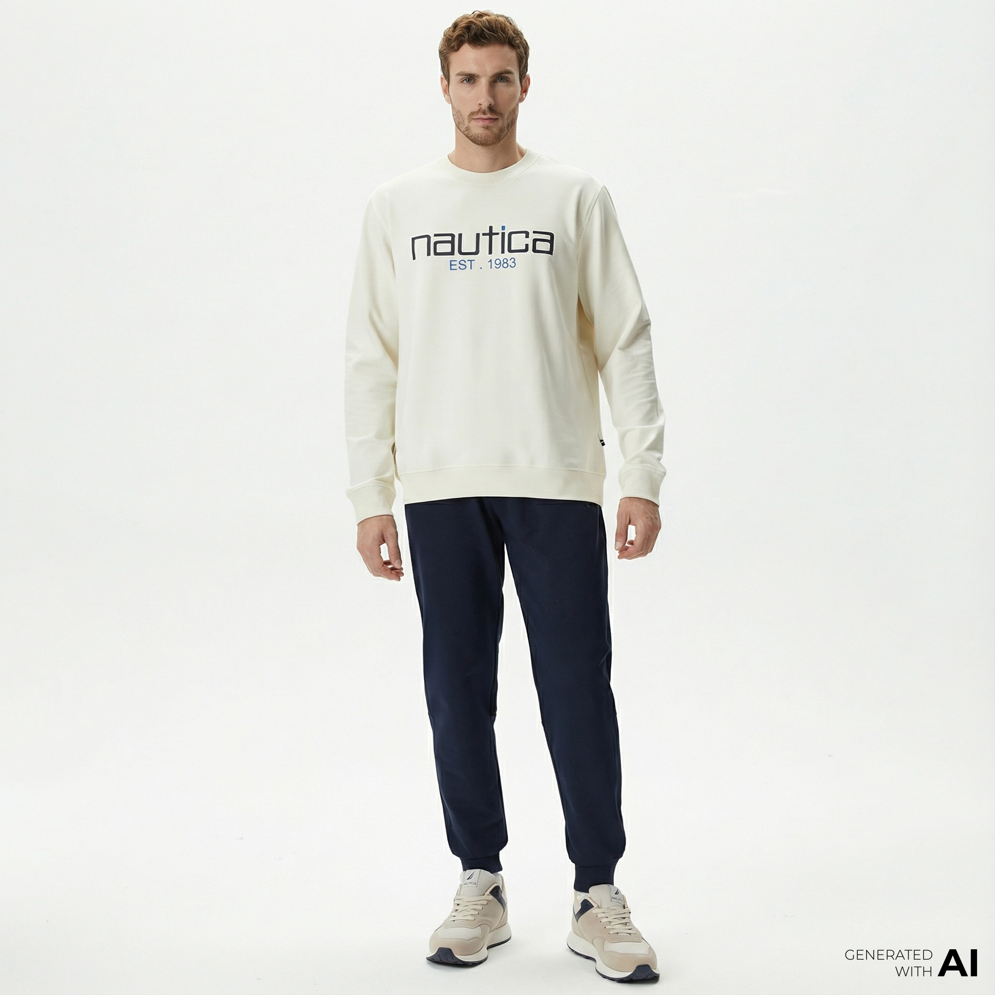  Nautica Erkek Lacivert Standart Fit Eşofman Altı