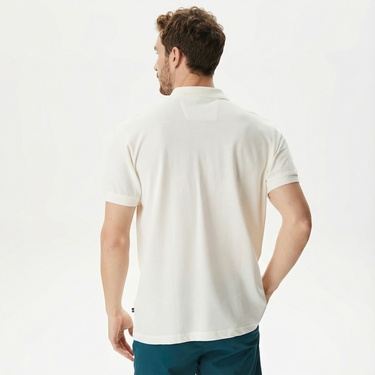  Nautica Erkek Beyaz Classic Fit Polo