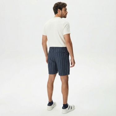  Nautica Erkek Lacivert Classic Fit Bermuda
