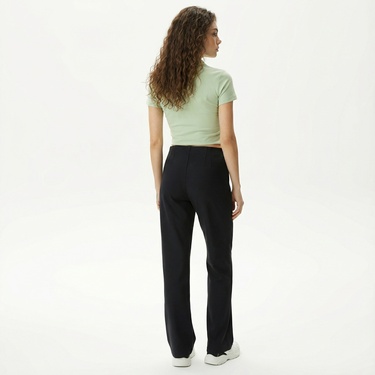  Nautica Kadın Siyah Standart Fit Eşofman Altı