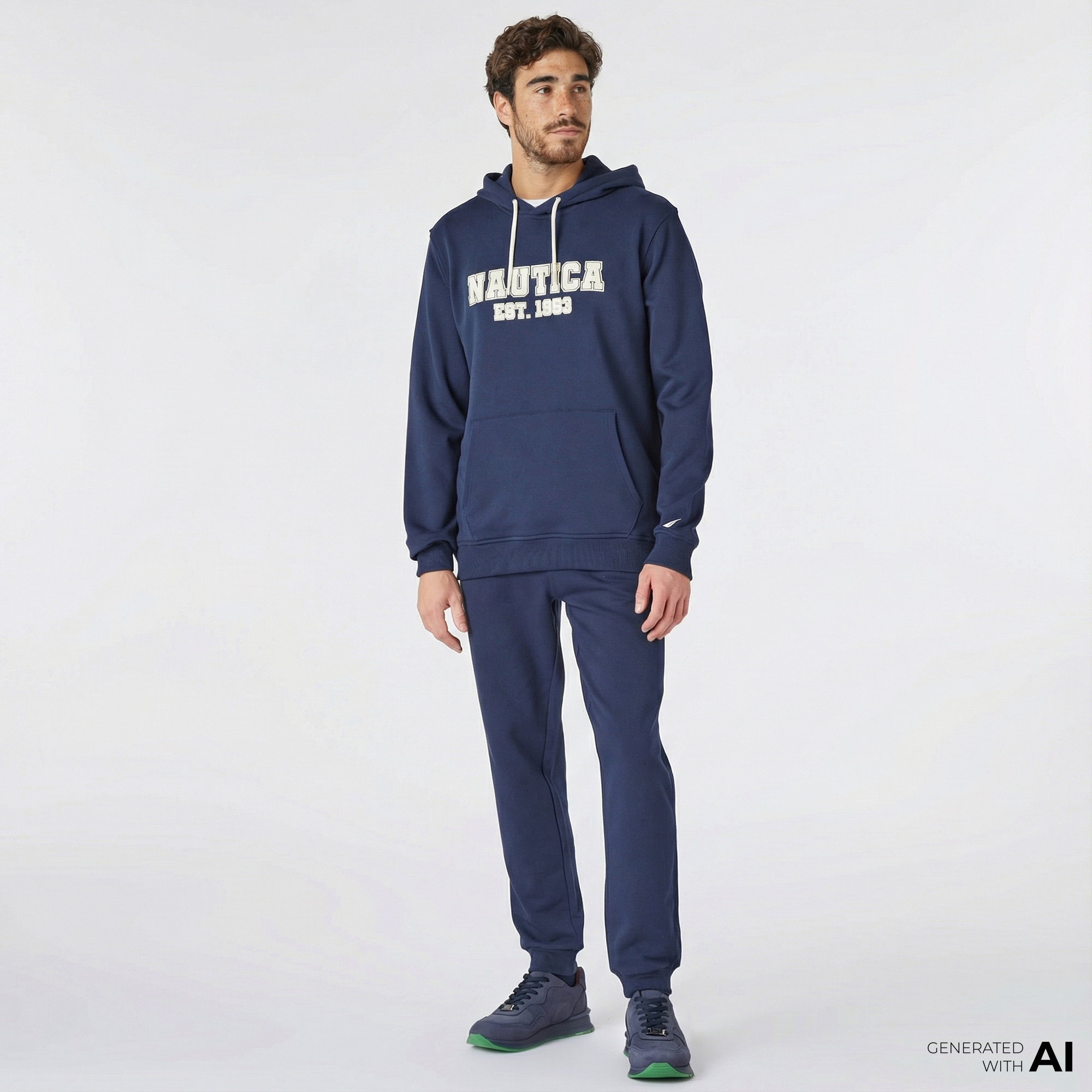  Nautica Erkek Lacivert Standart Fit Eşofman Altı