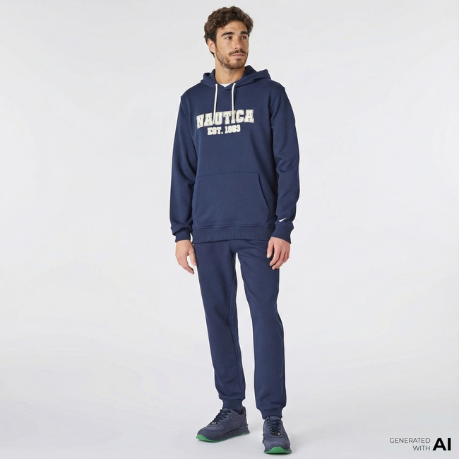  Nautica Erkek Lacivert Standart Fit Eşofman Altı