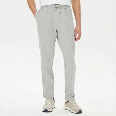  Nautica Erkek Gri Standart Fit Eşofman Altı