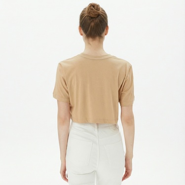  Nautica Kadın Bej T-Shirt