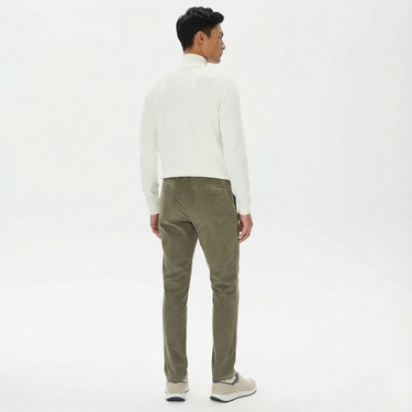  Nautica Erkek Yeşil Kadife Pantolon