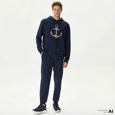  Nautica Erkek Lacivert Standart Fit Eşofman Altı