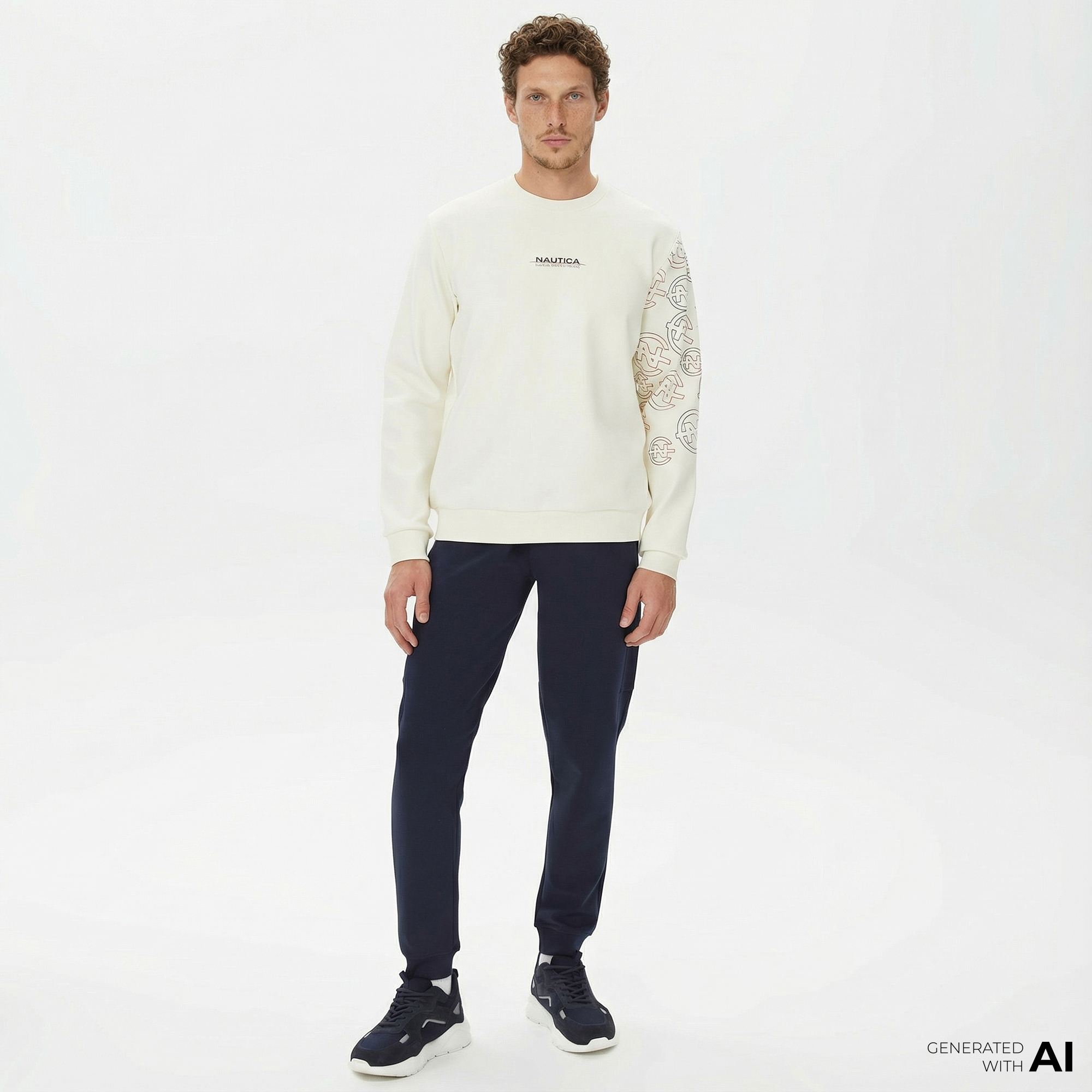  Nautica Erkek Lacivert Standart Fit Eşofman Altı