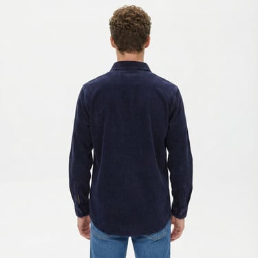  Nautica Erkek Lacivert Slim Fit Gömlek