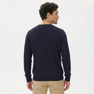  Nautica Erkek Lacivert Standart Fit Kazak