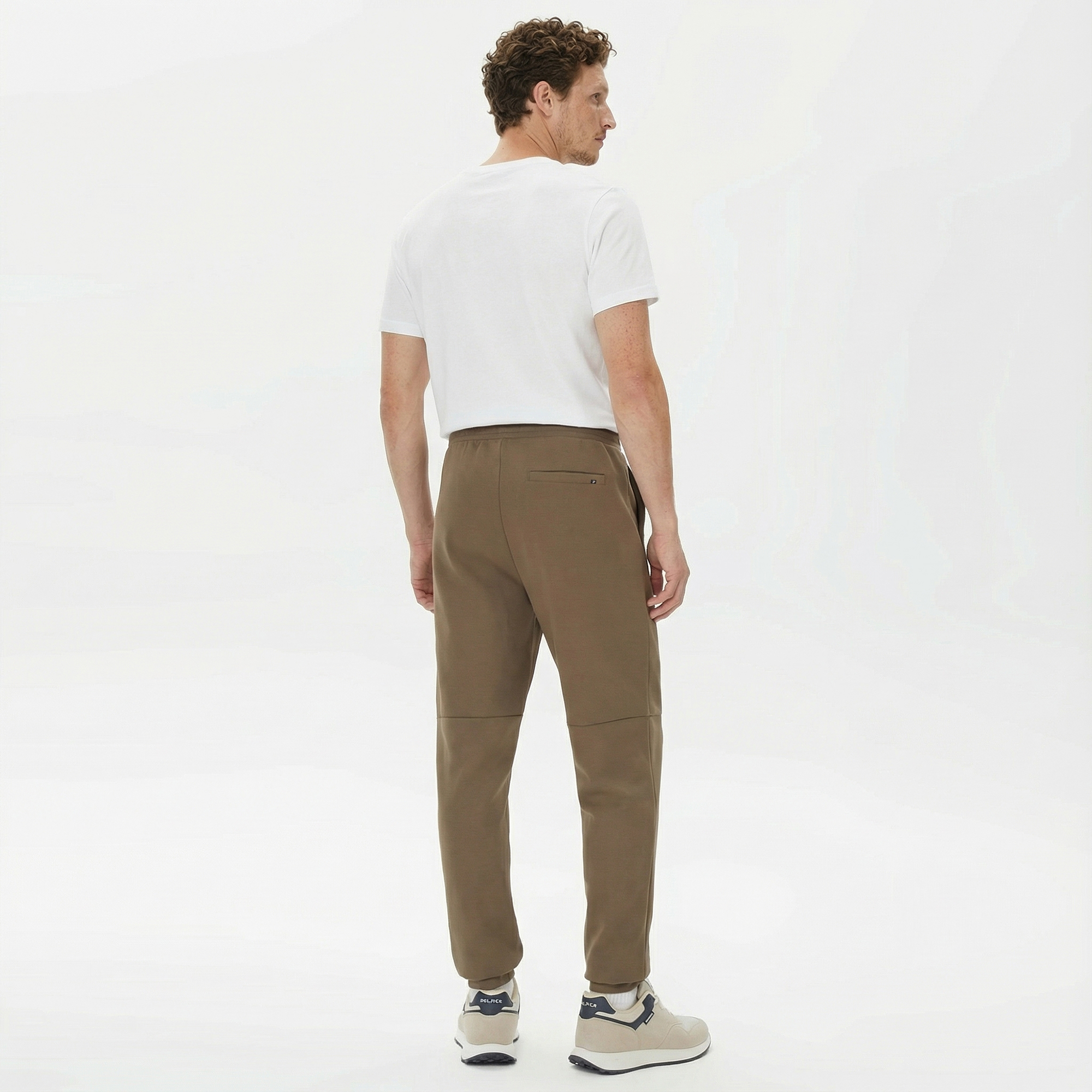  Nautica Erkek Kahverengi Standart Fit Eşofman Altı