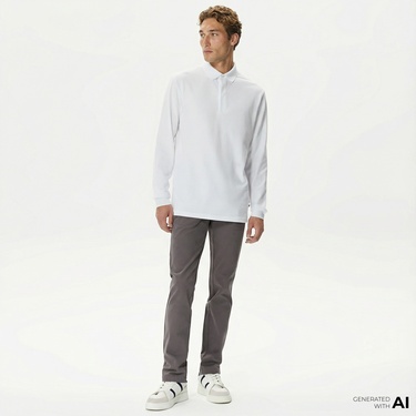  Nautica Erkek Gri Slim Fit Pantolon