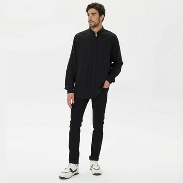  Nautica Erkek Siyah Classic Fit Gömlek