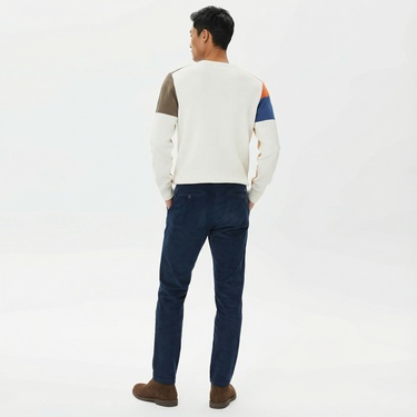  Nautica Erkek Lacivert Kadife Pantolon