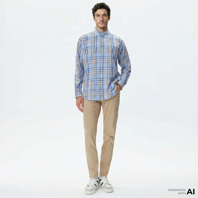  Nautica Erkek Bej Slim Fit Pantolon