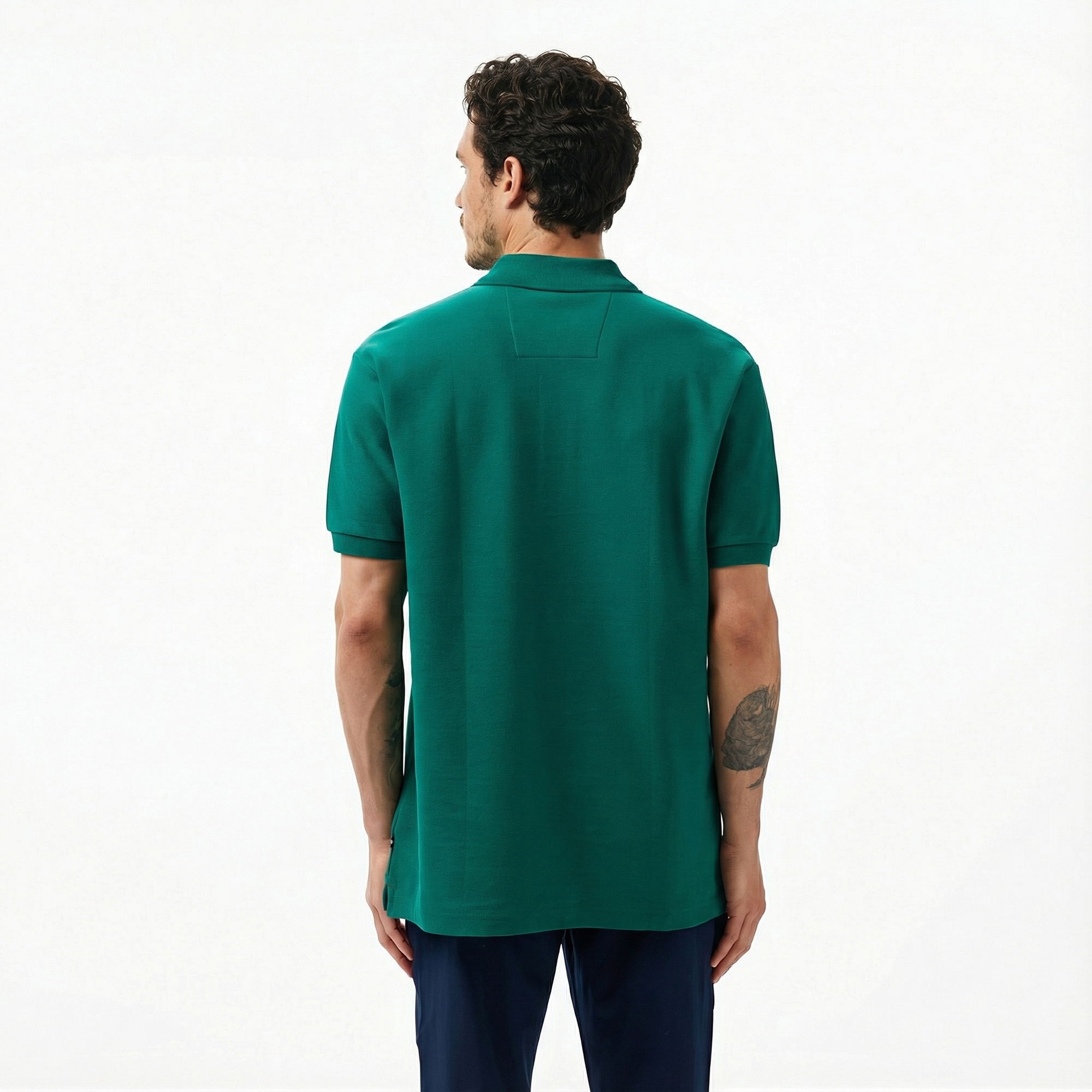  Nautica Erkek Yeşil Classic Fit Kısa Kollu Polo Yaka T-Shirt
