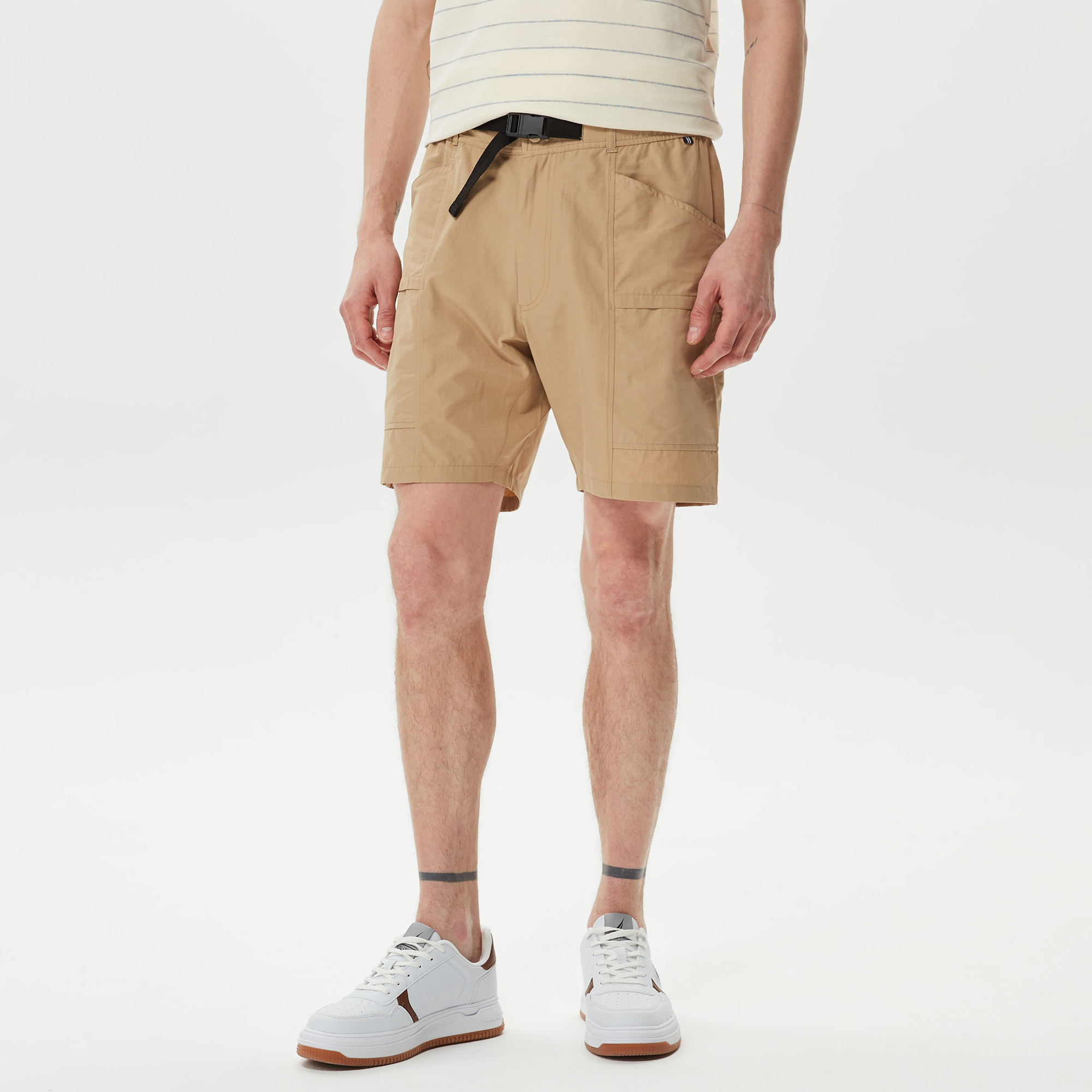  Nautica Erkek Bej Bermuda