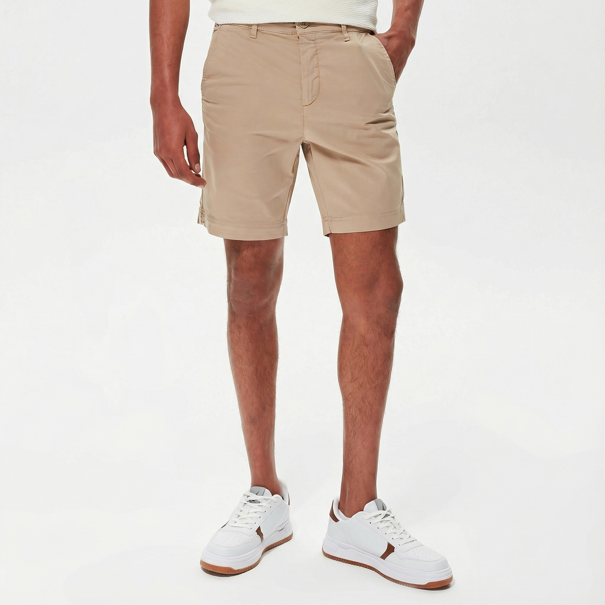  Nautica Erkek Bej Bermuda