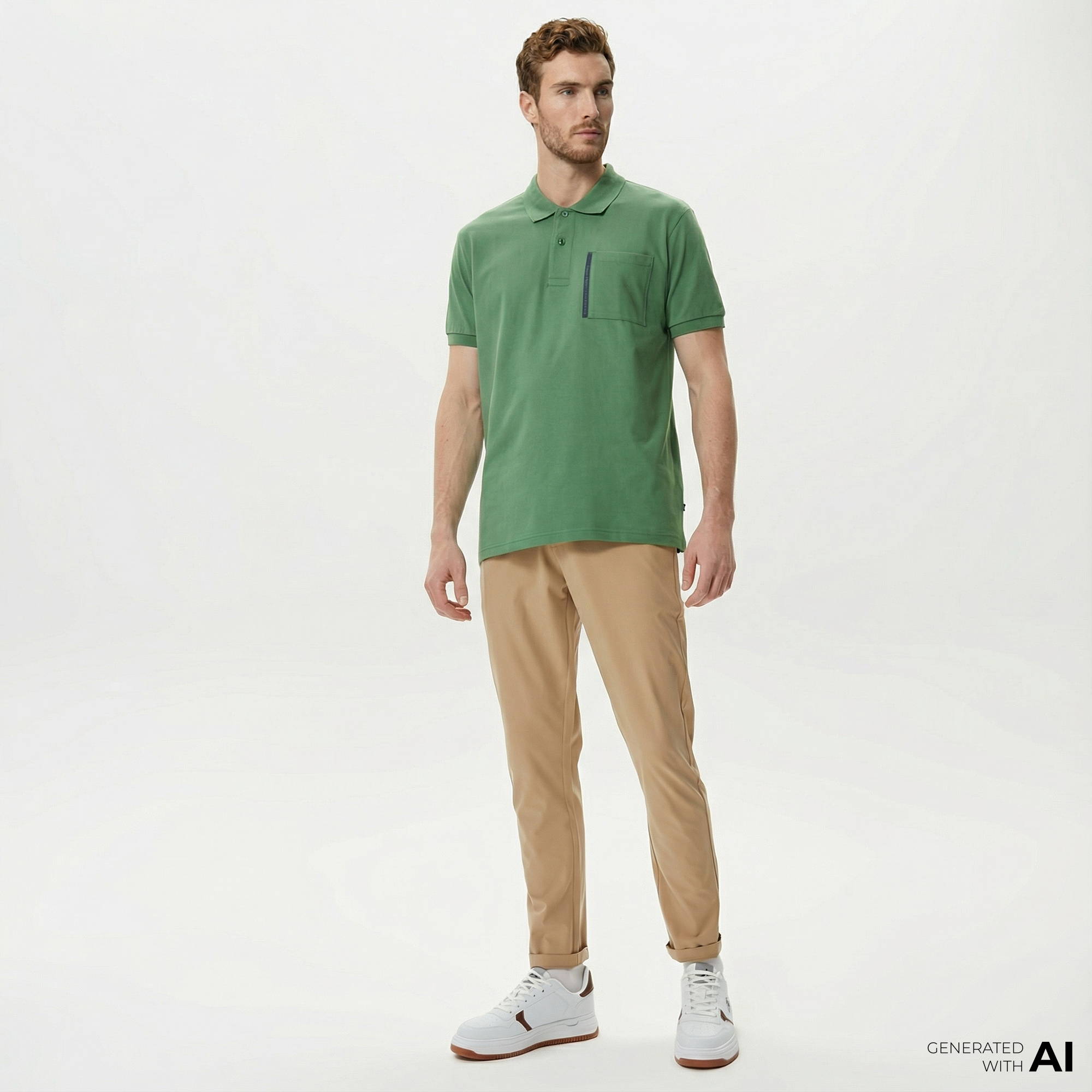  Nautica Erkek Bej Jogger Pantolon