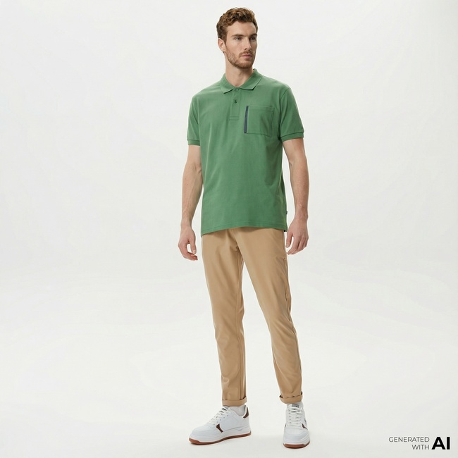  Nautica Erkek Bej Jogger Pantolon