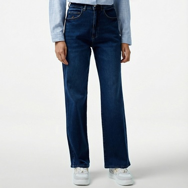  Nautica Kadın Lacivert Jean Pantolon