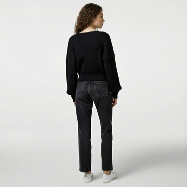  Nautica Kadın Siyah Jean Pantolon