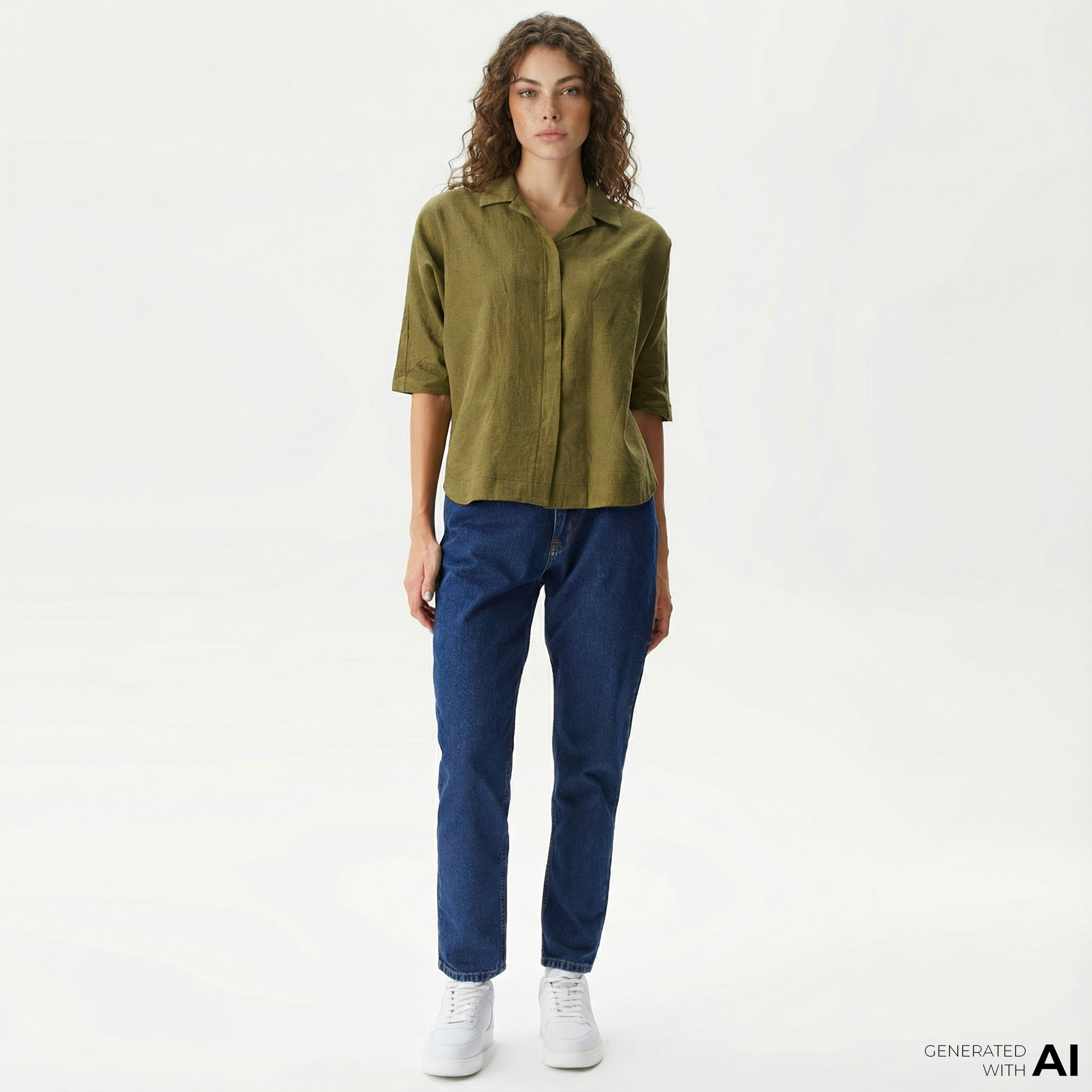  Nautica Kadın Mavi Jean