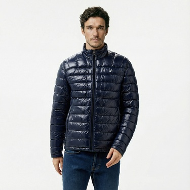  Nautica Erkek Yeşil & Lacivert Mont