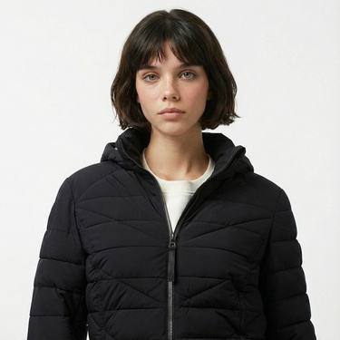  Nautica Kadın Siyah Mont