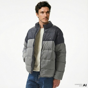  Nautica Erkek Gri Mont