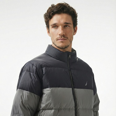  Nautica Erkek Gri Mont