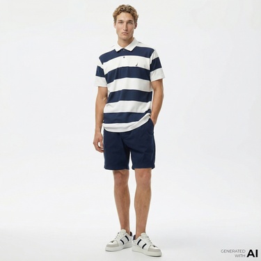  Nautica Erkek Lacivert Bermuda