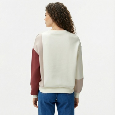  Nautica Kadın Pembe Regular Fit Sweatshirt