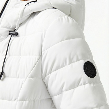  Nautica Kadın Beyaz Mont