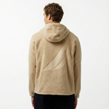 Nautica Erkek Bej Regular Fit Sweatshirt
