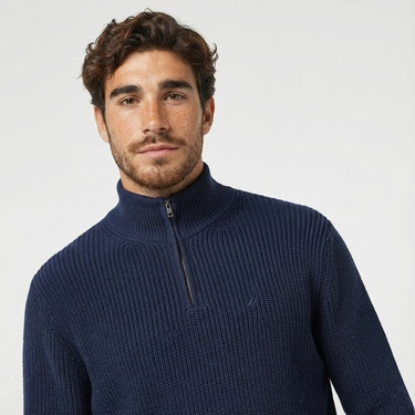  Nautica Erkek Lacivert Regular Fit Kazak
