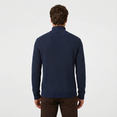  Nautica Erkek Lacivert Regular Fit Kazak