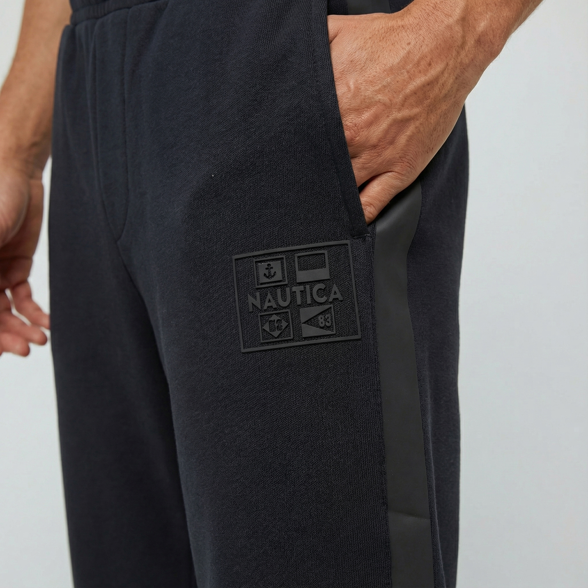  Nautica Erkek Siyah Eşofman Altı
