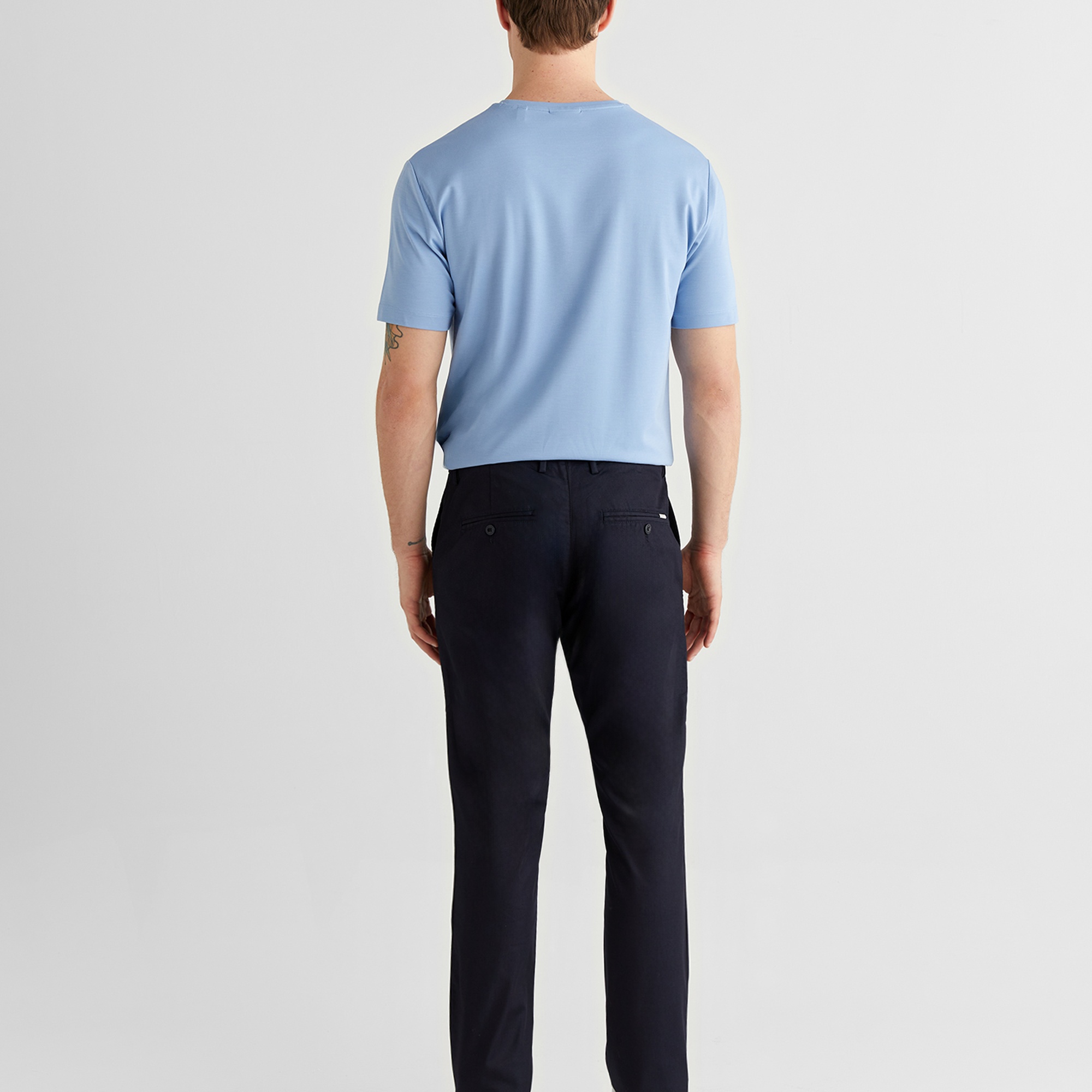 GANT Erkek Lacivert Slim Fit Pantolon