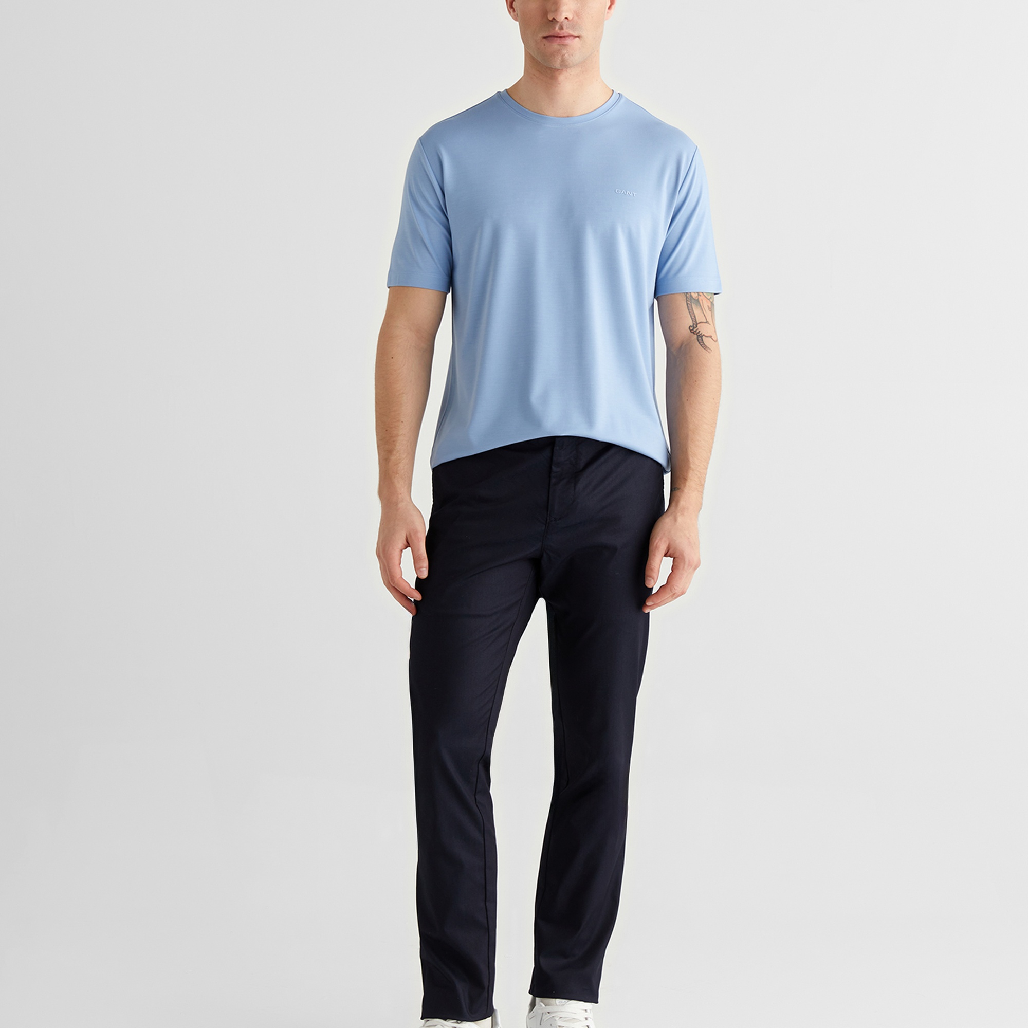GANT Erkek Lacivert Slim Fit Pantolon