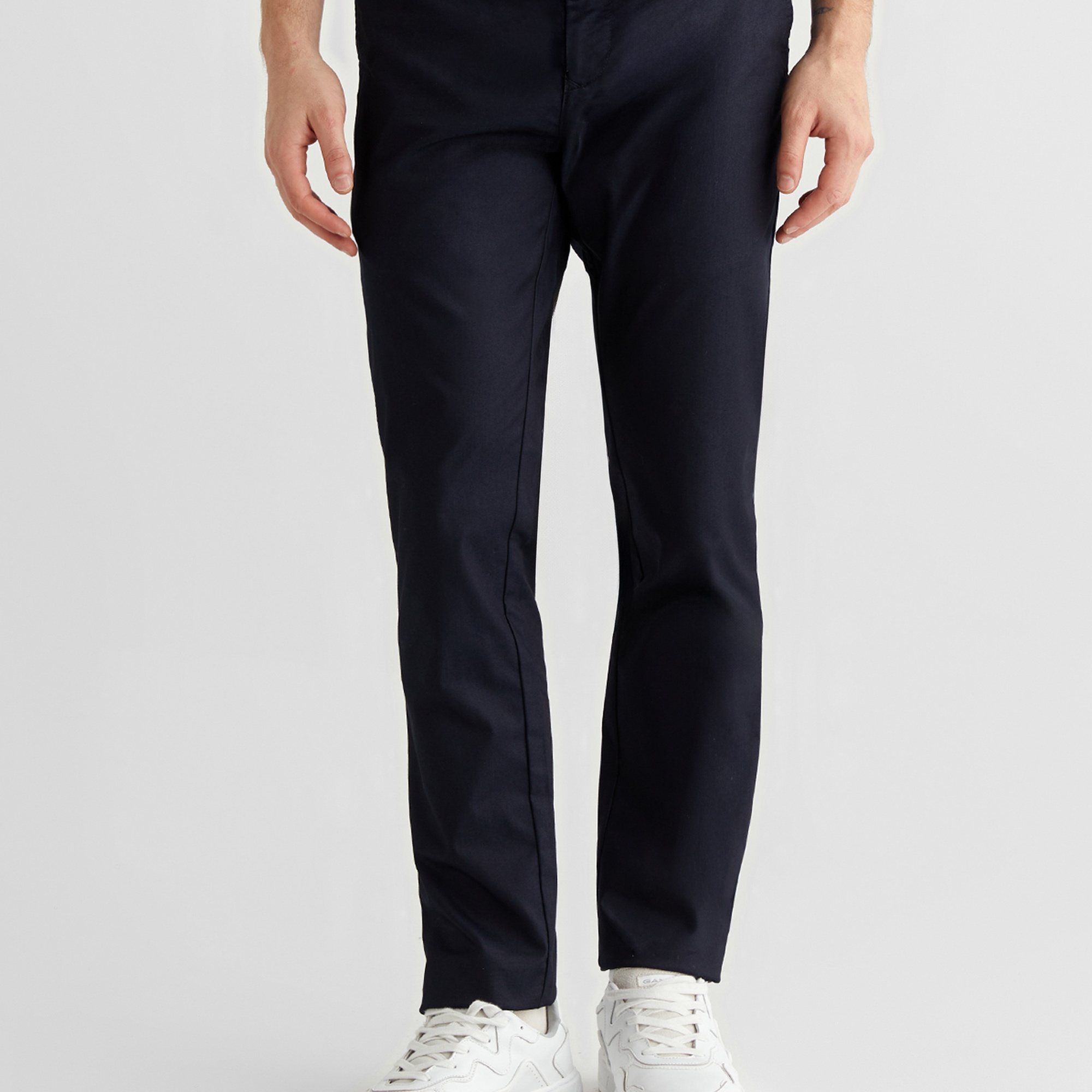 GANT Erkek Lacivert Slim Fit Pantolon