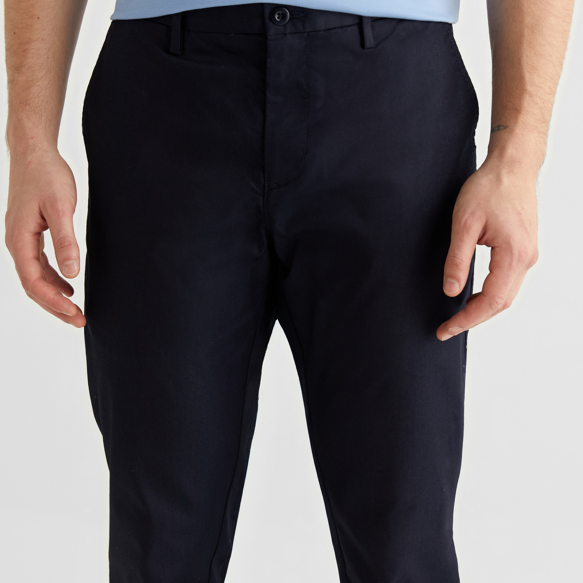 GANT Erkek Lacivert Slim Fit Pantolon