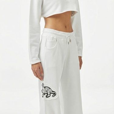  Les Benjamins 003 Kadın Beyaz Eşofman Altı